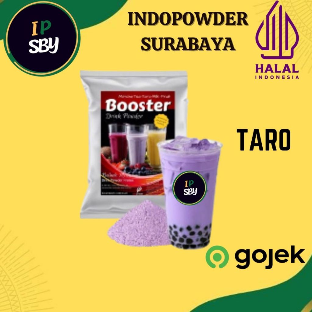 

IPSBY | Bubuk Minuman TARO 1Kg | TARO Powder | Bubuk TARO | INDOPOWDER BOOSTER | 1