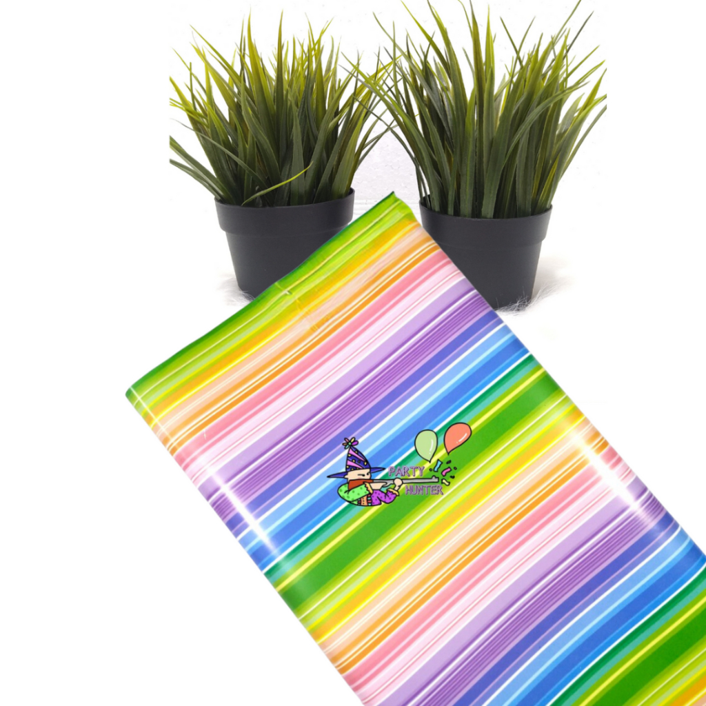 

Kertas Kado Garis Rainbow Glossy (5 Lembar)