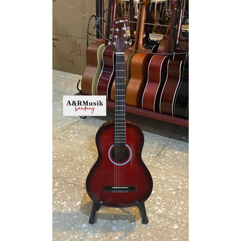 Gitar Akustik String 3/4 Allegro FC Junior Merah Tua Original