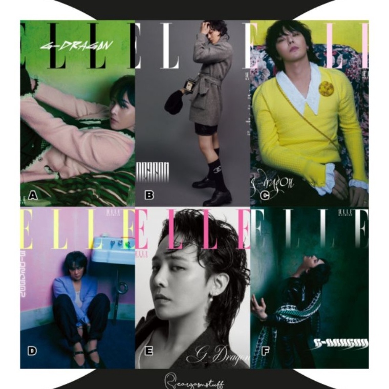 KODE D3Q9 ELLE KOREA MAGAZINE JULY 224 GD GDRAGON  NCT WISH  LEE JEHOON  KOO KYOHWAN  JANG NARA  NAM