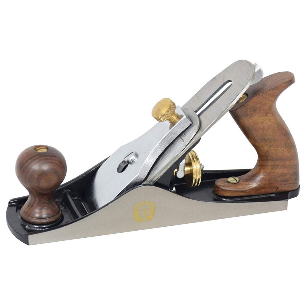 KETAM MANUAL HAND PLANE STANLEY BAILEY NO 4 TRADITIONAL SERUT KAYU 1-12-136 SMOOTHING PLANE