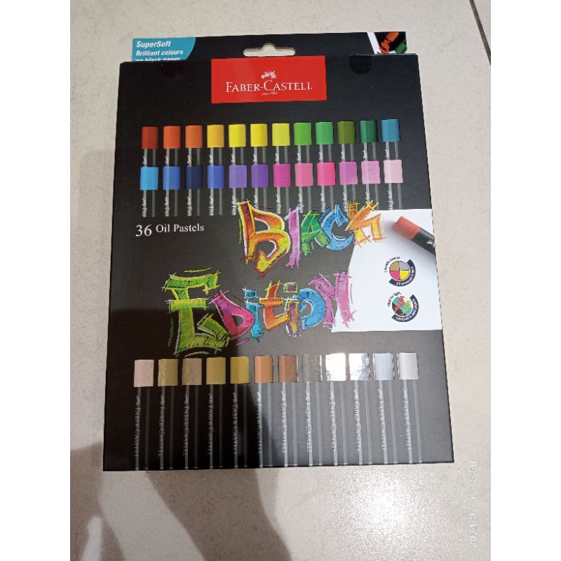 

Faber Castell black edition oil pastels 36