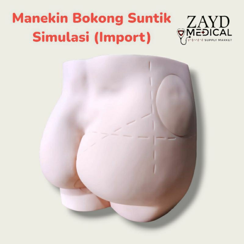 PHANTOM MANIKIN BOKONG SUNTIK/ MANEKIN PERAGA BOKONG SUNTIK