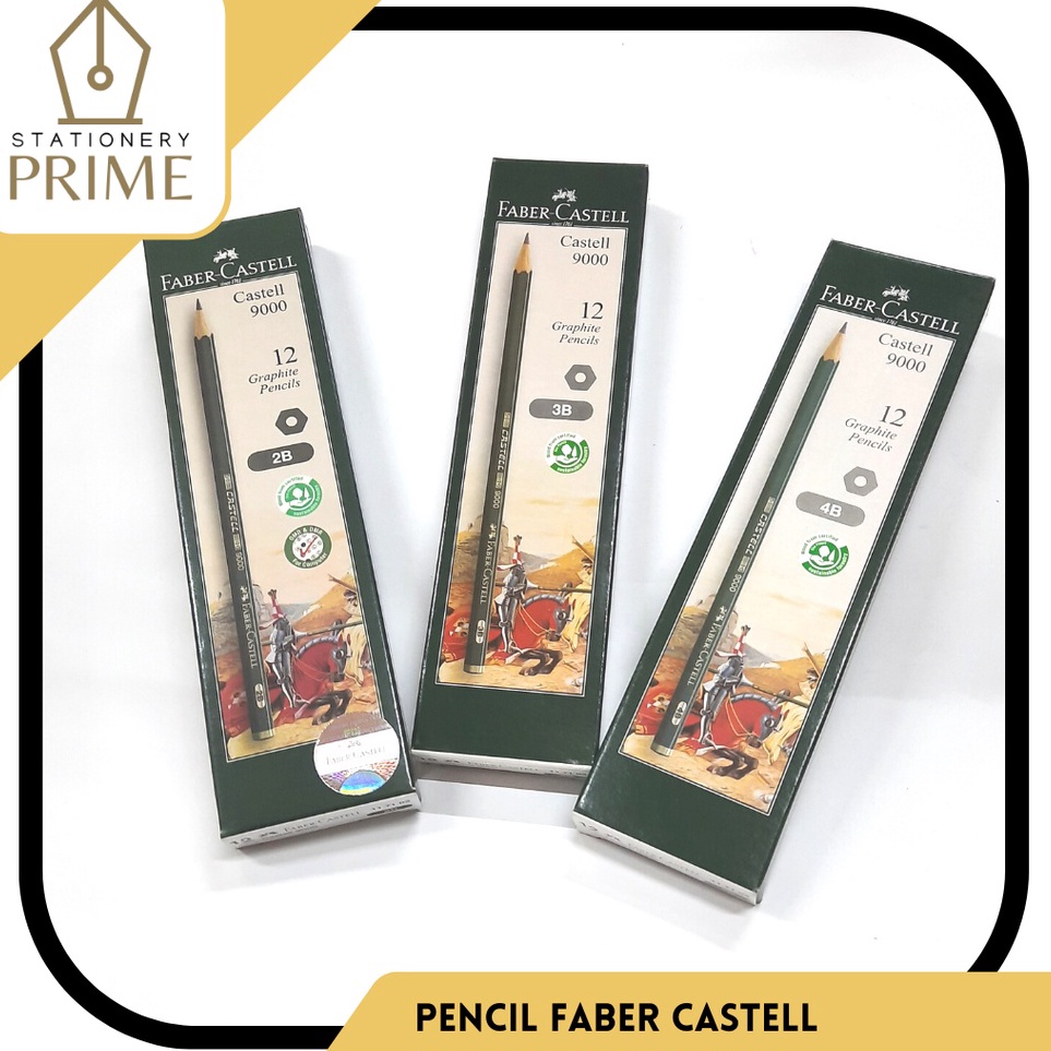 

PENSIL FABER CASTELL HBB2B3B4B5B6B7B8B x LR5