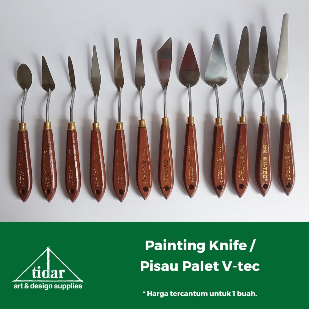 

Vtec Painting Knife Paint Knife Pisau Palet Pisau Lukis x S6B9