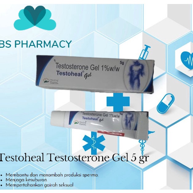 

KODE M1R2 Testoheal Testosterone Gel 5 gr