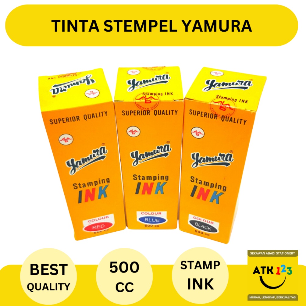 

Tinta Stamppad Tinta Stempel Stampel Tinta Marking Merk Yamura 5cc o L4M3