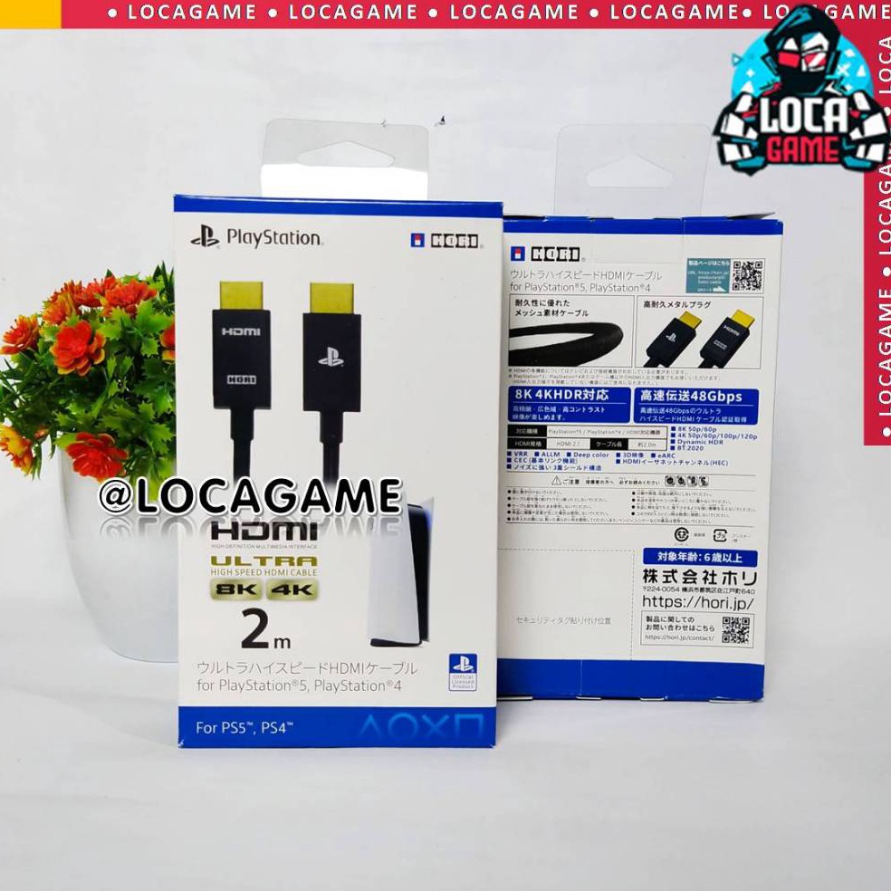 KABEL HDMI ULTRA 4K 8K UNTUK PS4 PS5 MERK SONY PLAYSTATION PANJANG 2M v L5C3