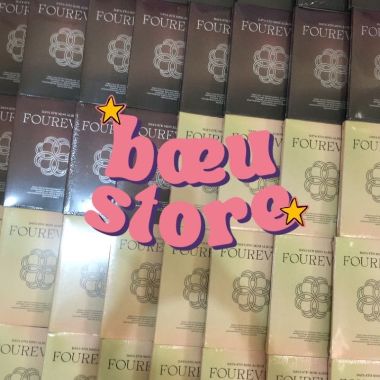 KODE W68O READY STOCK COD  DAY6 8TH MINI ALBUM FOUREVER PHOTOBOOK SEALED