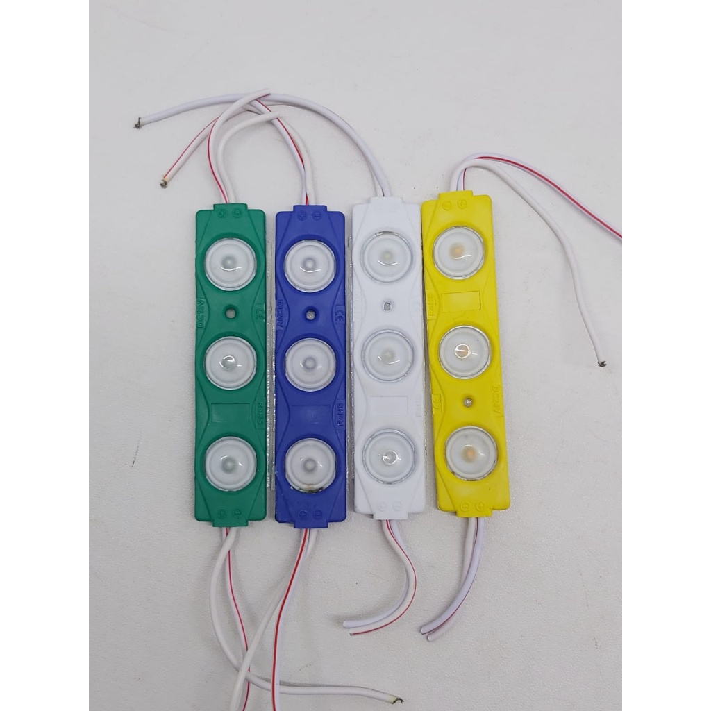 SEGERA BELI Lampu led 3 MATA IKAN kecil 12volt dan 24volt kolong motor mobil aquarium waterproof Har