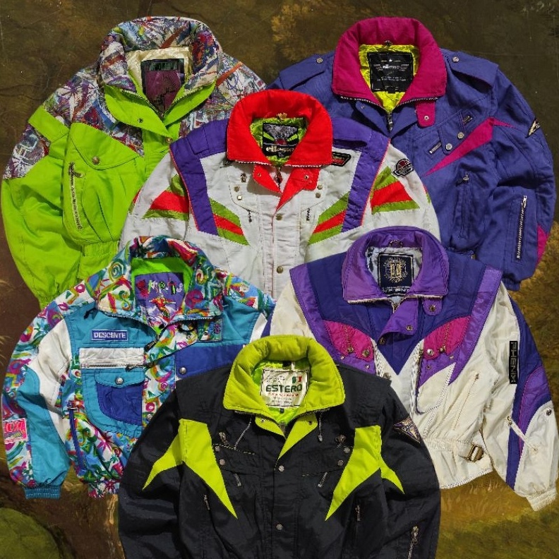 KODE W3K5 NEW STOCK 27 JUNI VINTAGE RACING  SNOWBOARD SKI JACKET