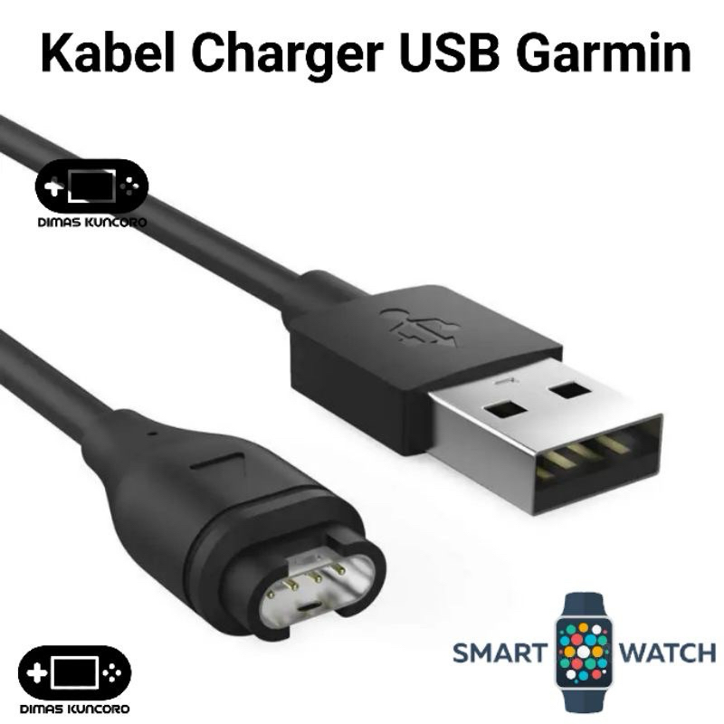 KABEL CHARGER USB GARMIN UNIVERSAL CHARGING FENIX 5 / FENIX 5S / FENIX 5X / FENIX 6 / FENIX 6S / FEN