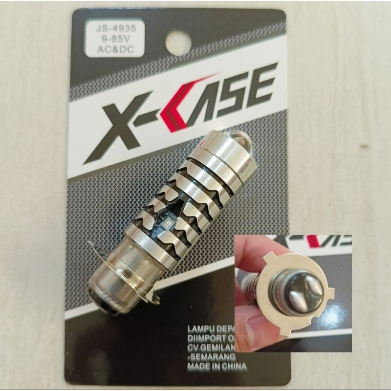 Lampu  H5 Laser Senja Biru kaki 3 -Lampu Depan Laser-Lampu Led Depan-Untuk Semua Motor-Universal