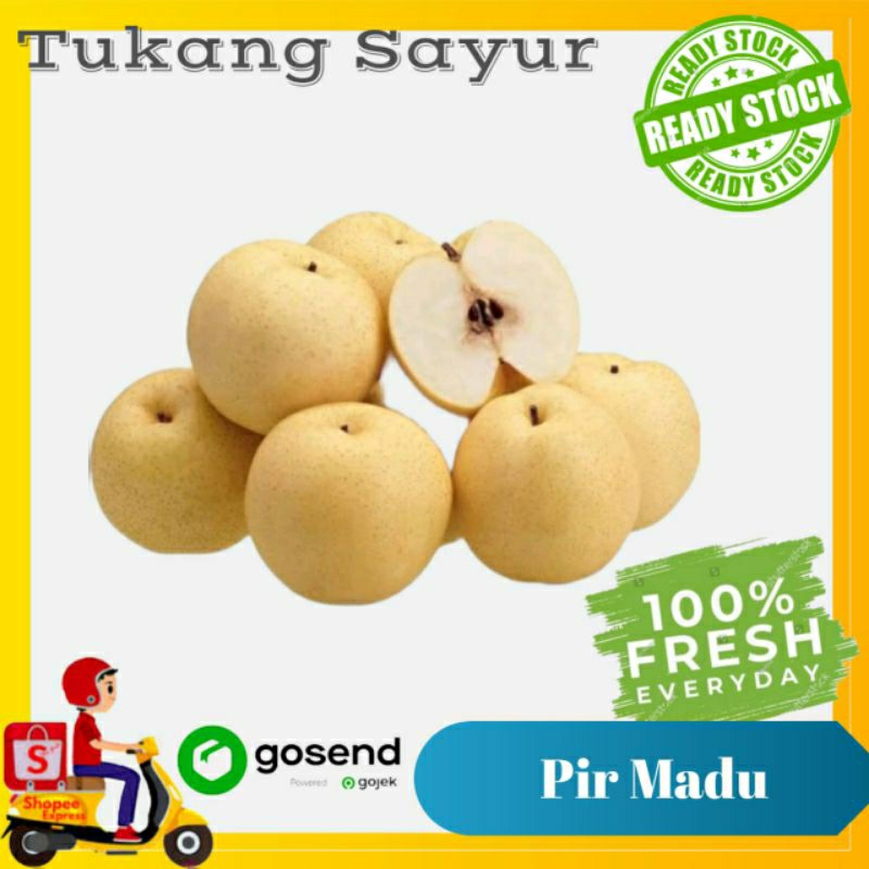 

Buah pir madu - buah fresh - Tukang Sayur Palembang