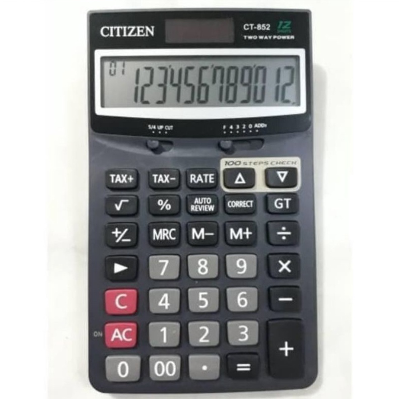 

ORIGINAL KALKULATOR MEJA CITIZEN CT 852 Check Correct Calculator CT862
