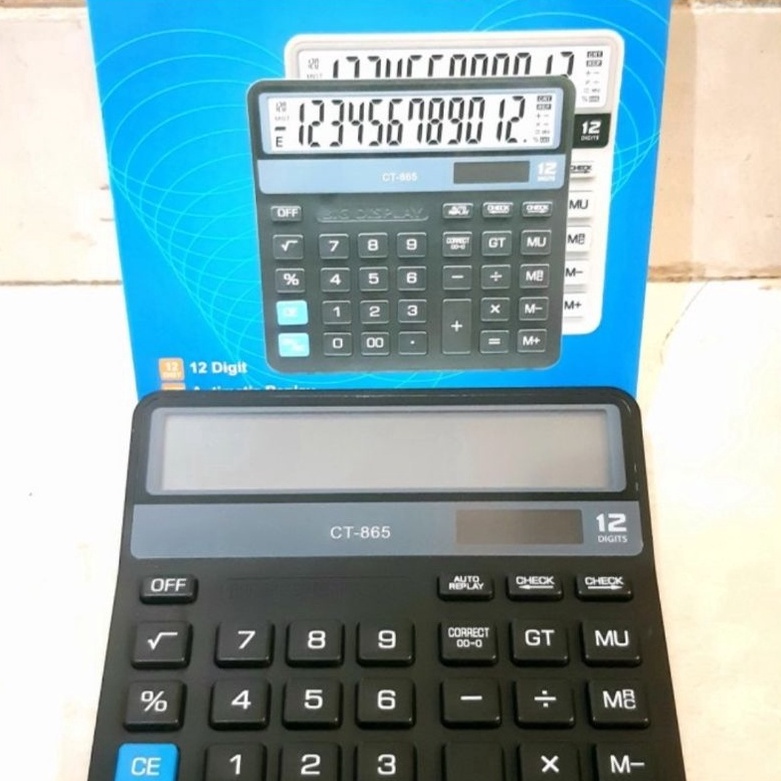 

BIG SALE Kalkulator CT865 Check Correct Calculator Desktop CT865