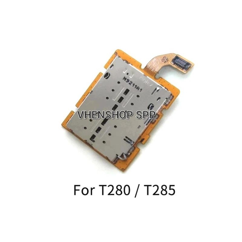 FLEXIBLE CONNECTOR SIMCARD FLEKSIBEL KONEKTOR SIM CARD SAMSUNG TAB T280 / T285 ORIGINAL