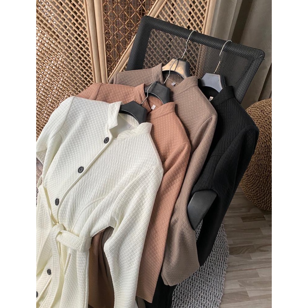 KODE J1J Zarra Zara Outer Coat Diamond Premium  Long Coat Wanita Tebal premium murah  Long Outer Jak