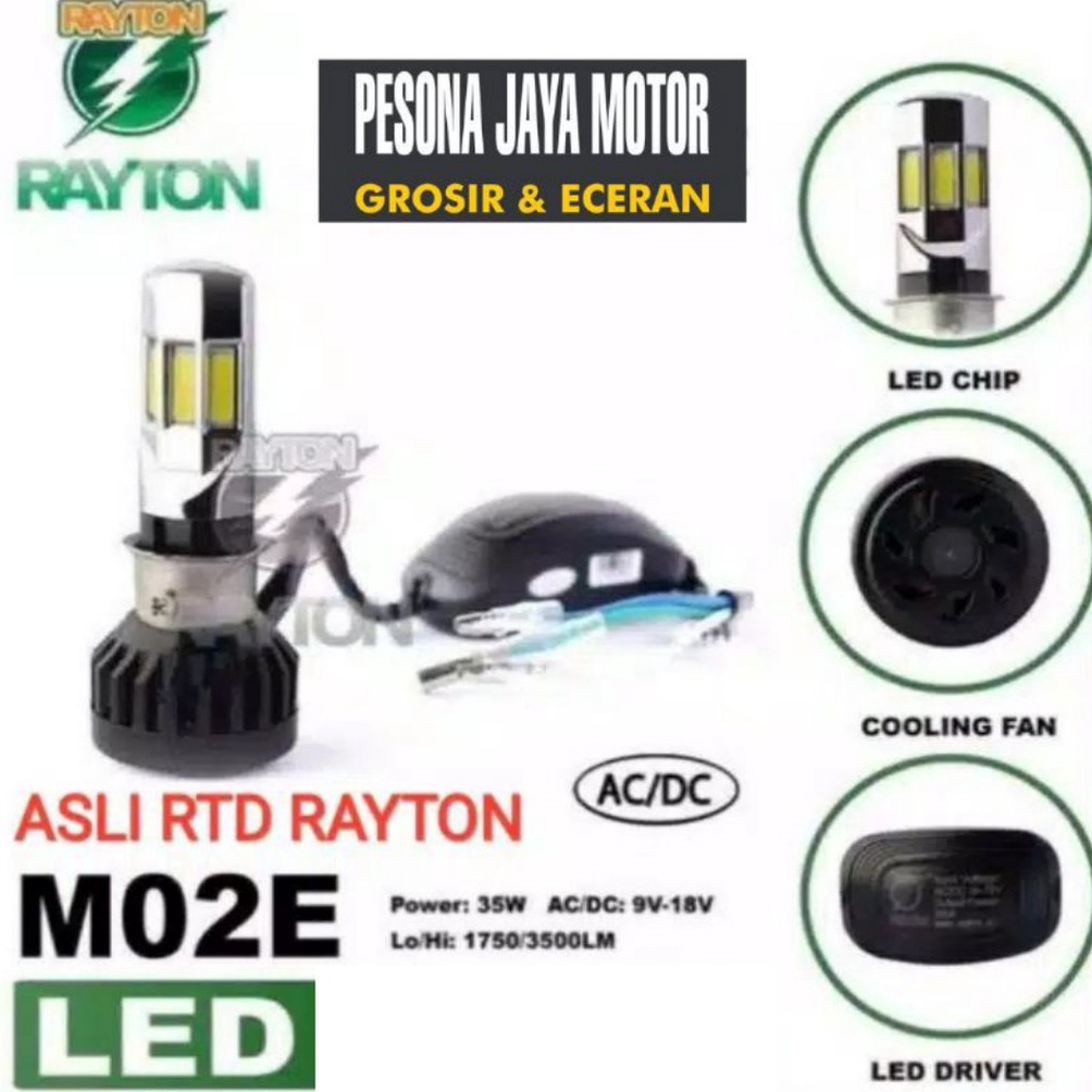 KODE O5H4 Led Rtd Rayton Original Lampu Led RTD Rayton Original Ready 6 sisi  3 Sisi