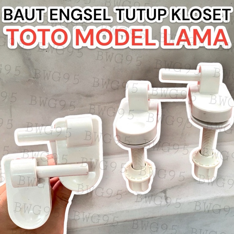 Serbuuuu Baut Engsel Tutup Kloset Duduk TOTO Engsel Closet TOTO Baut Tutup Kloset TOTO