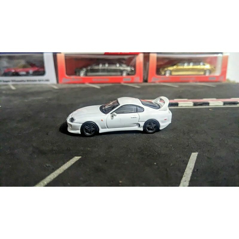 Diecast Modeler Initial D Toyota Supra A80 MK4 White
