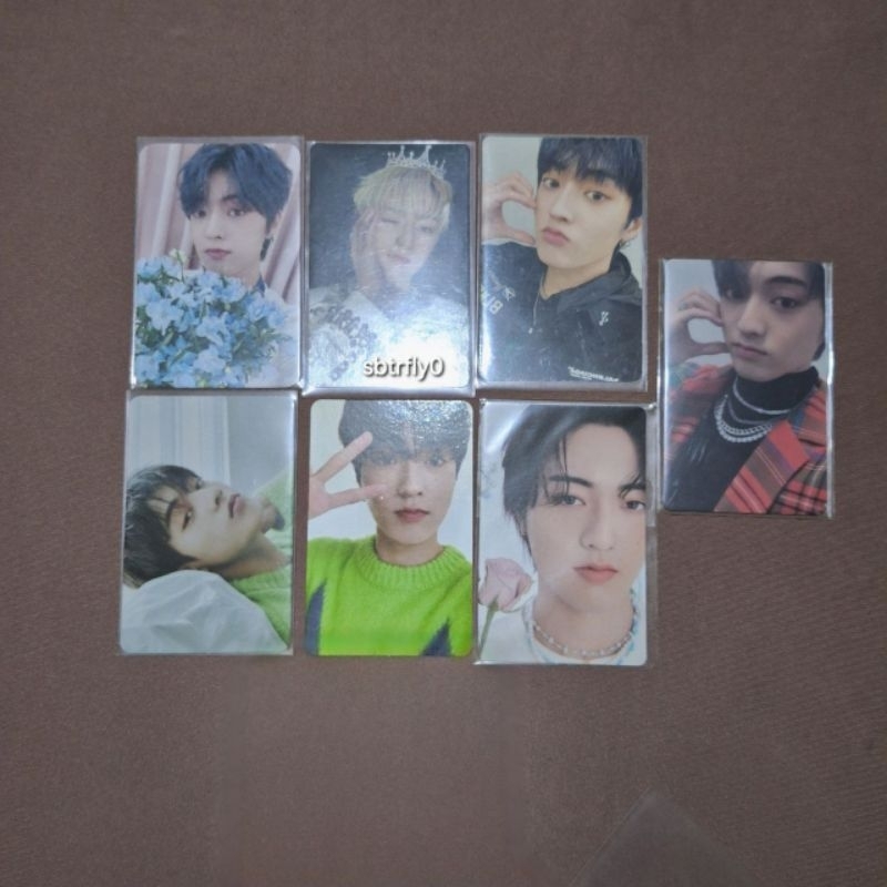 photocard haruto treasure jikjin applewood memkit boboan selca blue mahkota