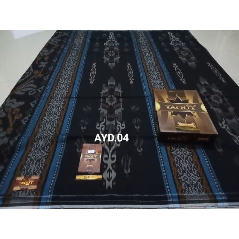 Sarung Atlas Dobby Kembang Grade Yaqut