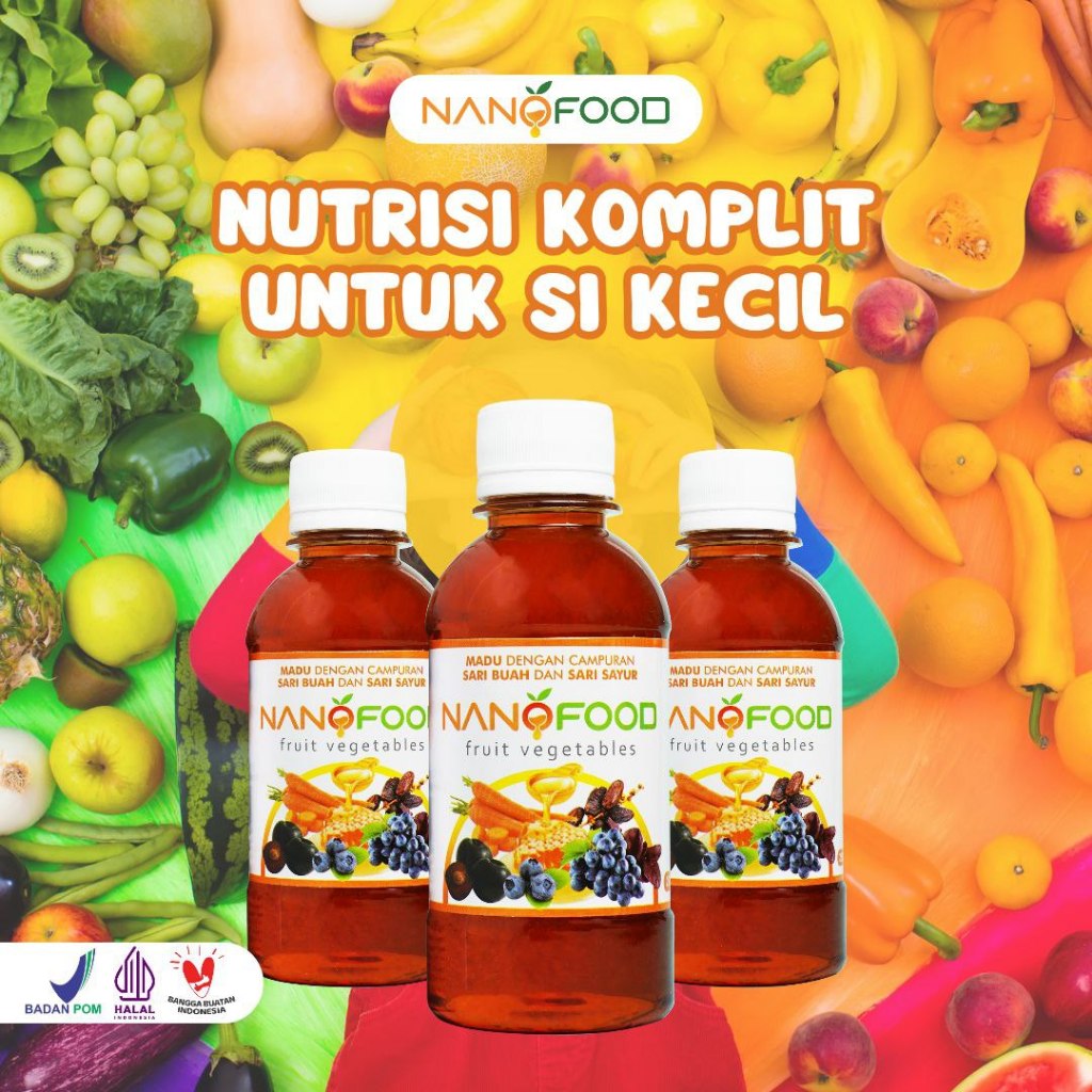 NANO FOOD Madu Penambah Berat Badan 100% Original