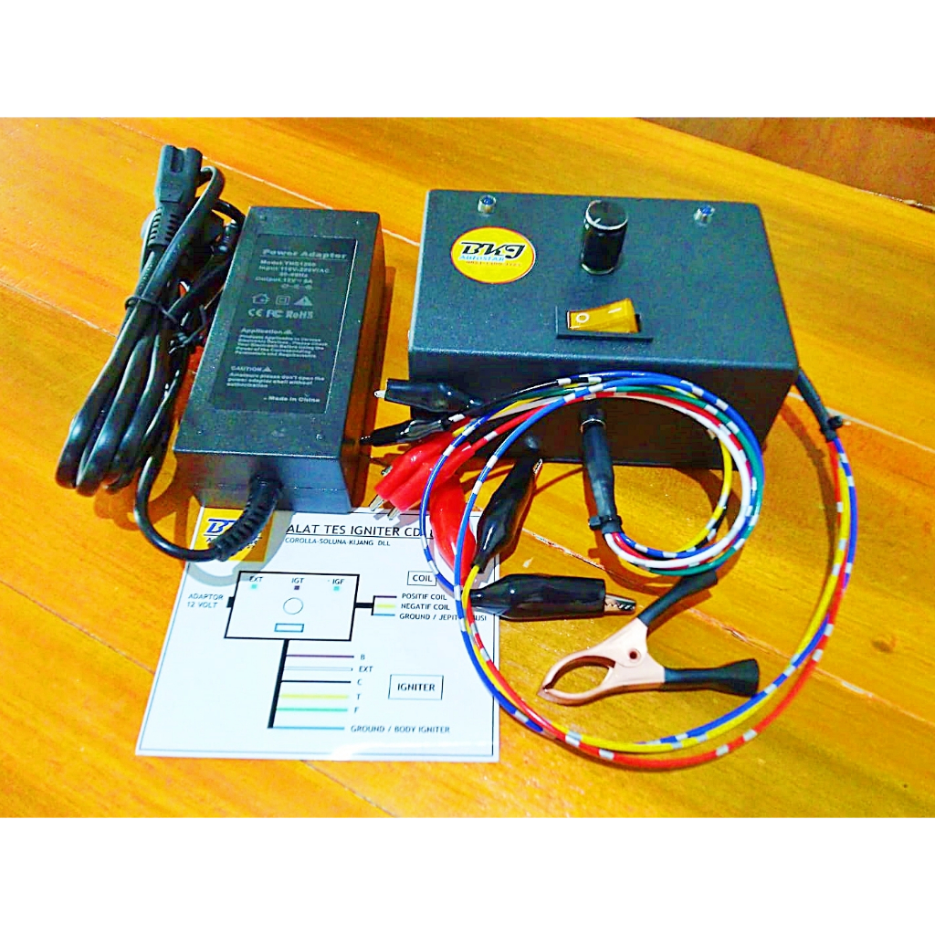 alat tes coil dan igniter cdi corolla soluna kijang dll