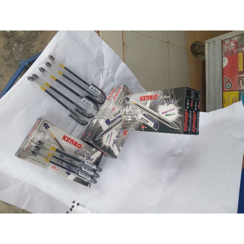 

PULPEN KENKO GEL, WARNA HITAM