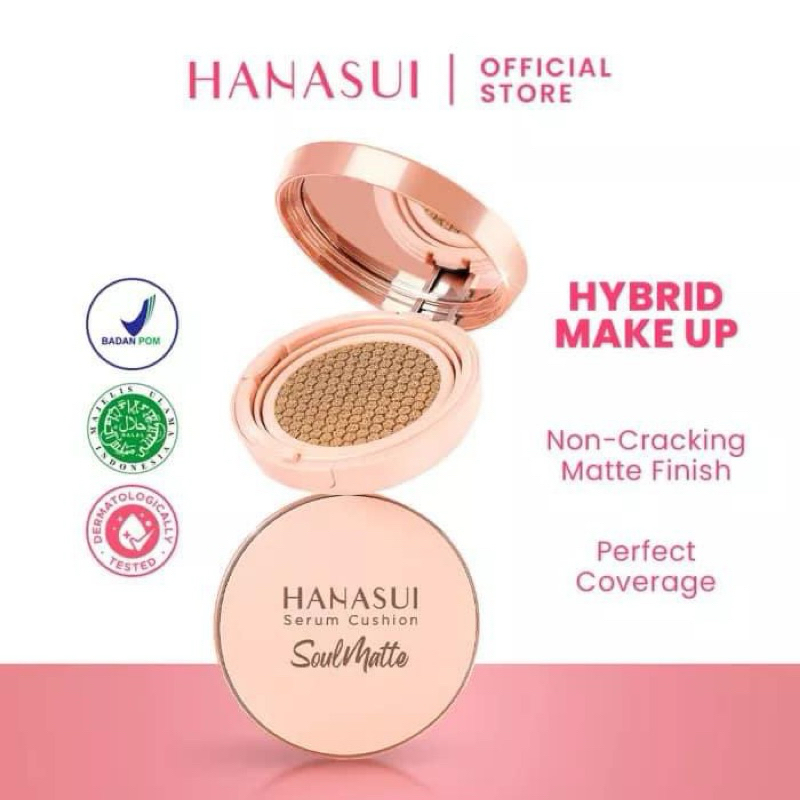 CUSHION HANASUI SERUM SHADE NATURAL