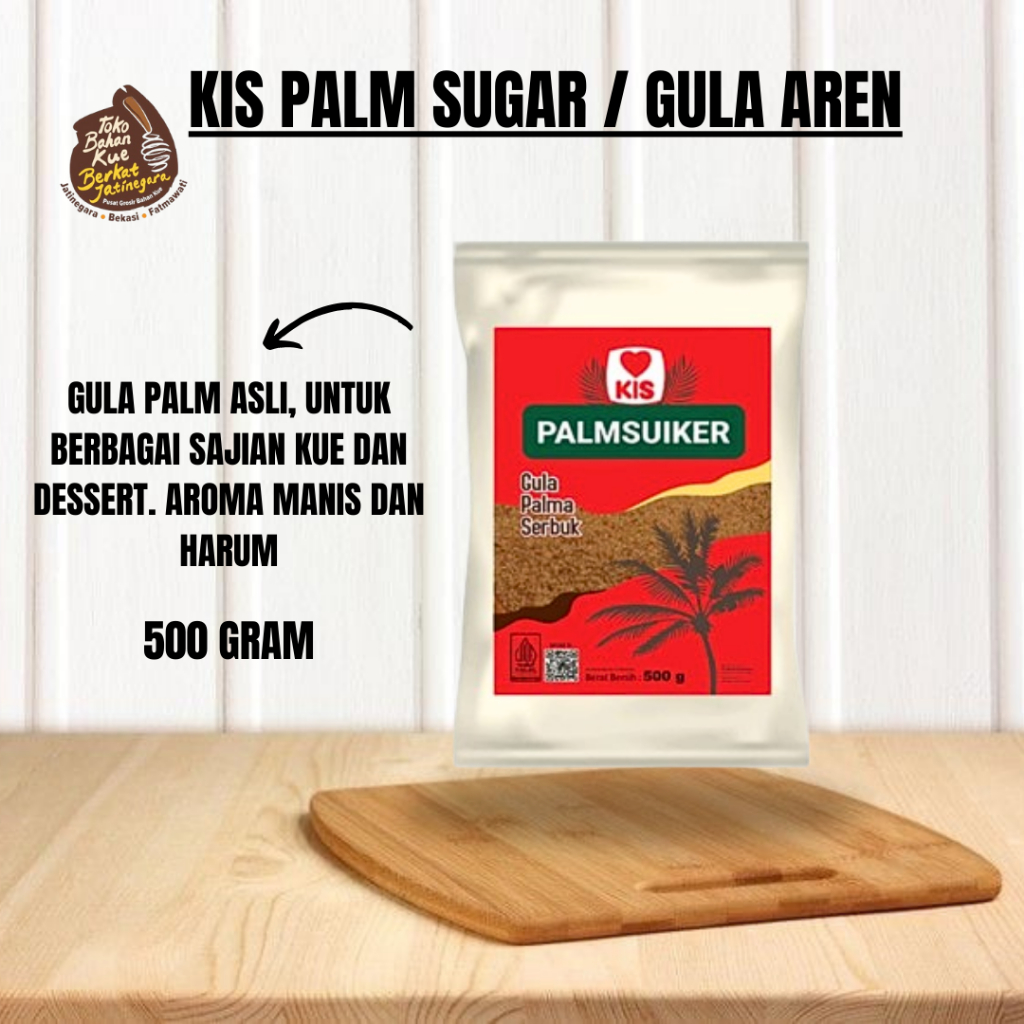 

CHEFMATE PALM SUGAR KIS 500 GRAM / GULA PALMA SERBUK / GULA AREN BUBUK