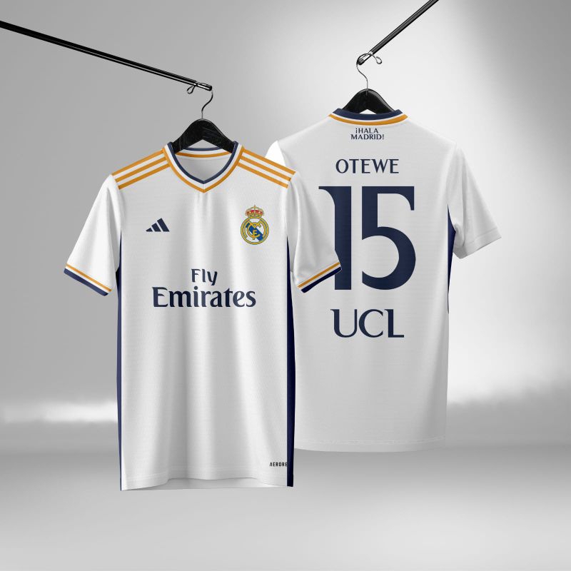 Jersey real Madrid UCL