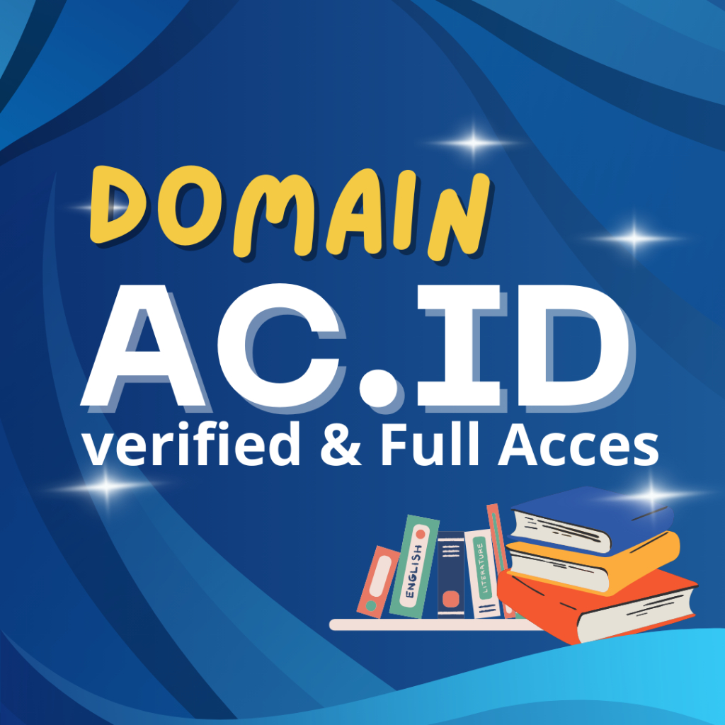 Domain AC.ID dan SCH.ID Siap Pakai, Terferifikasi, Full Akses
