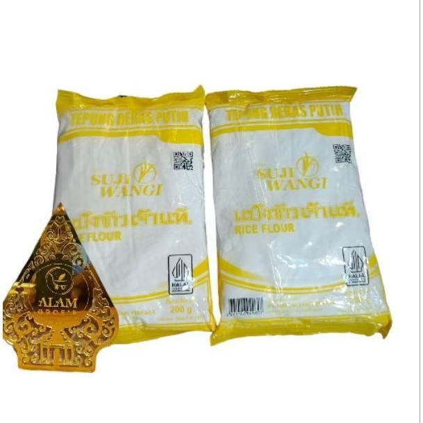 

Tepung Beras Putih Suji Wangi 200g, 1 pcs