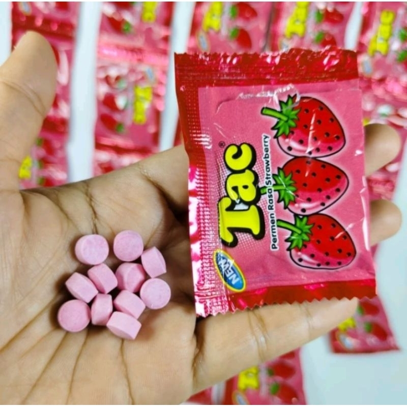 

50 pcs (5 renceng ) permen tac-tac / cis-cis Chocobal