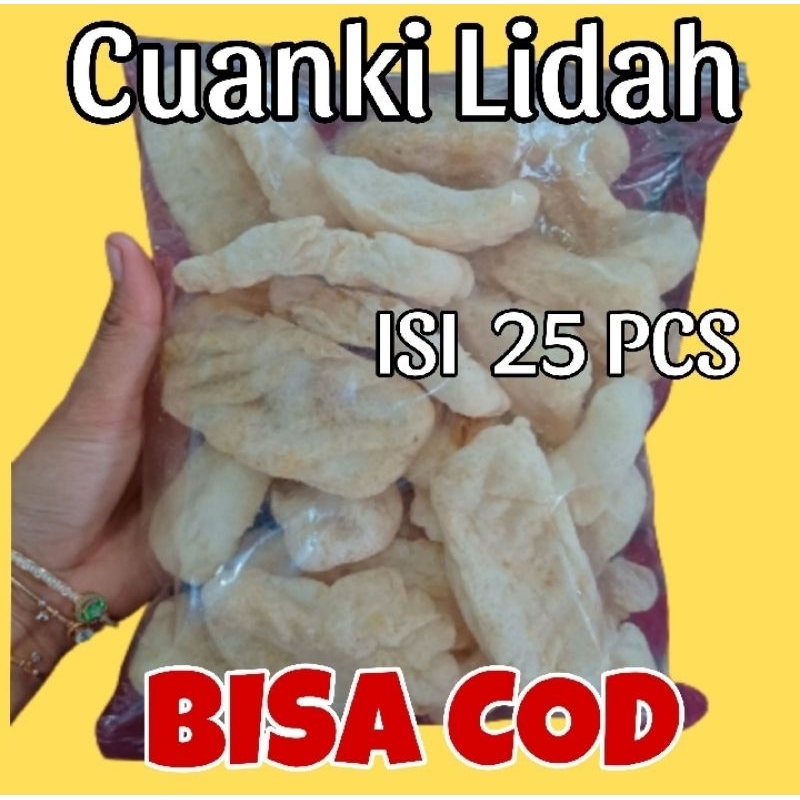 

CUANKI LIDAH 25 PCS (BISA COD)