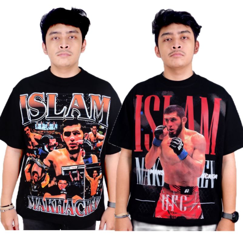 KAOS UFC ISLAM MAKHACHEV OVERSIZED KATUN COMBED 20S KAOS BOXING SPORT