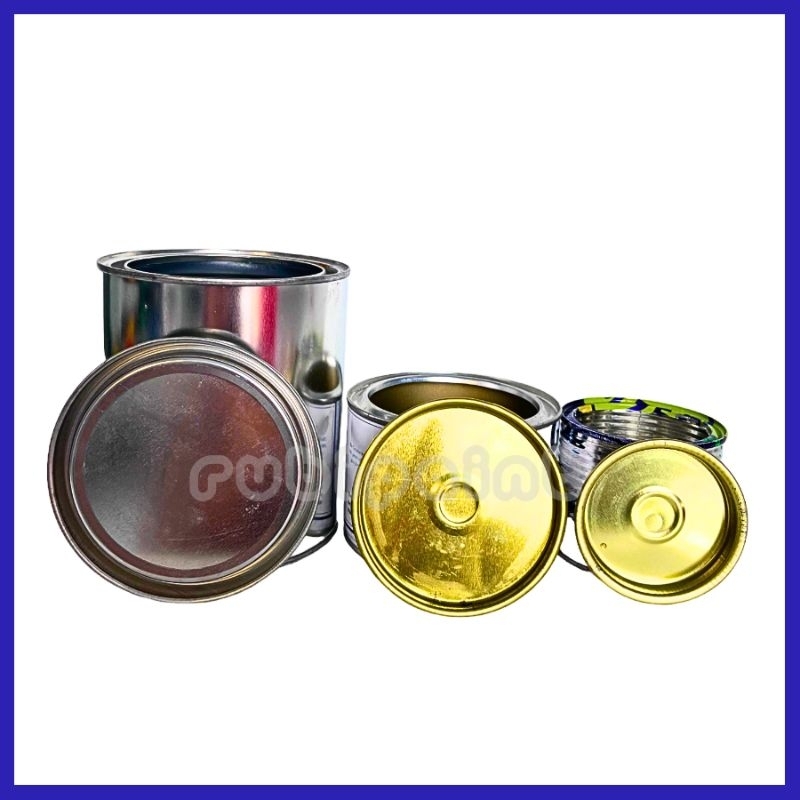 Kaleng Cat - Kaleng Kosong - Kaleng Bekas 1/4 1/2 1 liter