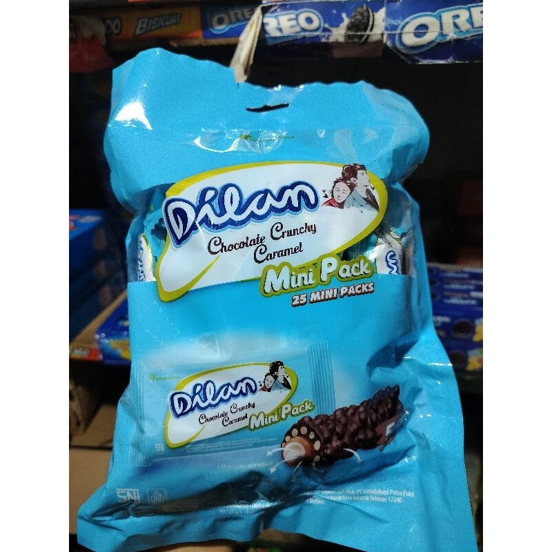 

Dilan Chocolate Crunchy Caramel Mini Pack 25pcs