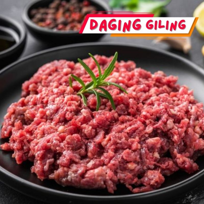

Daging Giling Impor AUS / Minced Beef Premium / 85 - 90CL / TERMURAH