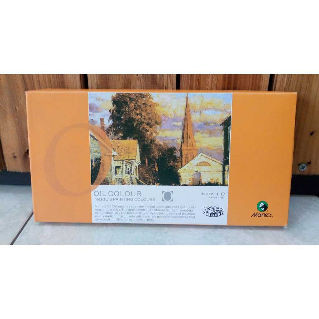 

Cat Minyak Maries Set 12 Warna Untuk Melukis