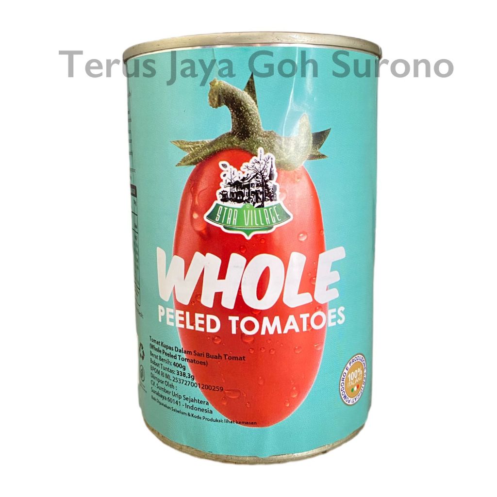 

Star Village Whole Peeled Tomato Italy 400gr