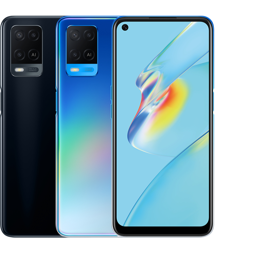 OPPO A54 6/128 GB Smartphone Punch Hole Fast Charging Dual Sim IPX4 5000 mAh 4G LTE Android 10