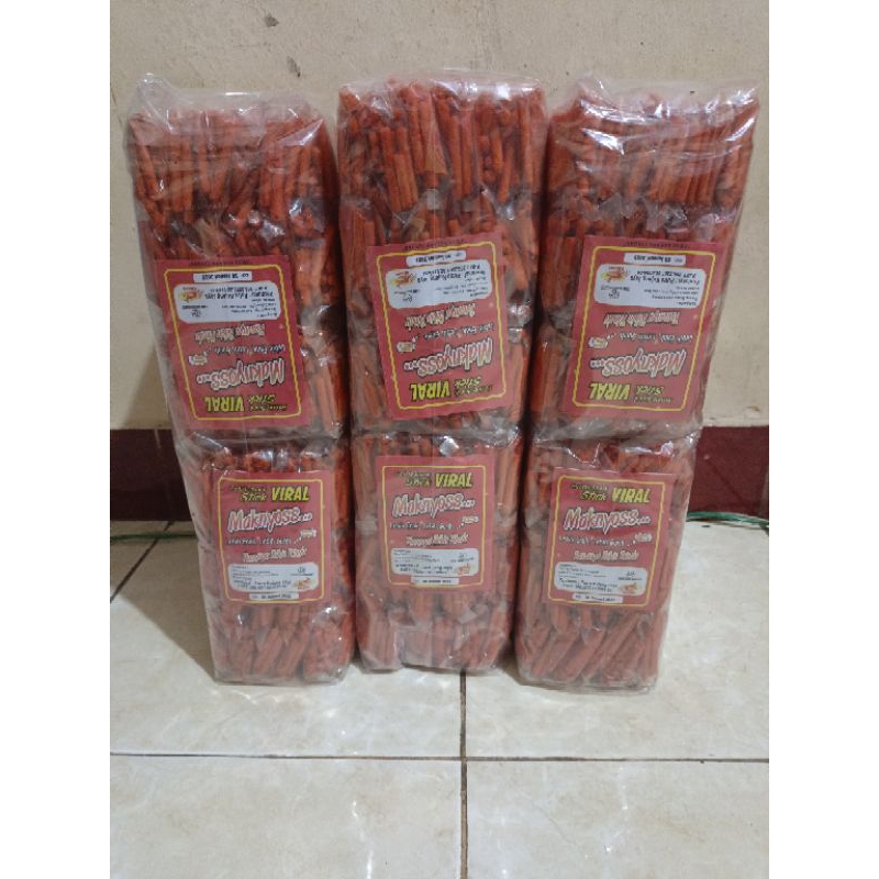 

Paket usaha Potato stick VIRAL MAKNYOSS 1 ball isi 10 pack 200pcs / stick kentang / stick potato / stik gaul viral