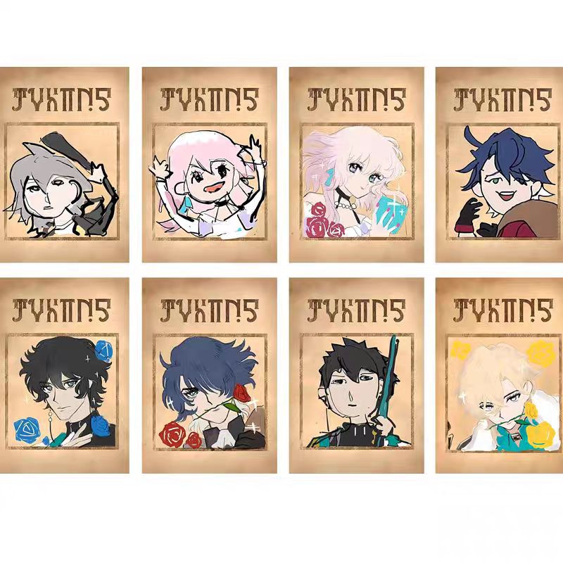 Poster Wanted Jelek Honkai Star Rail Karya Gepard Pela