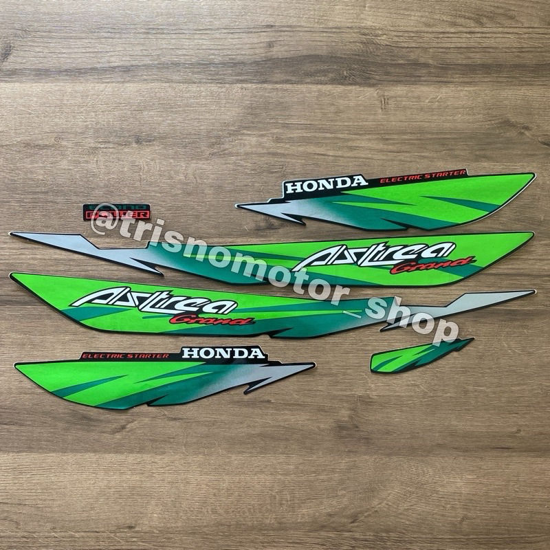 Stiker Striping Lis Polet List body Motor Honda Astrea Grand Sabit Limited Edition 1995 1996 Warna H