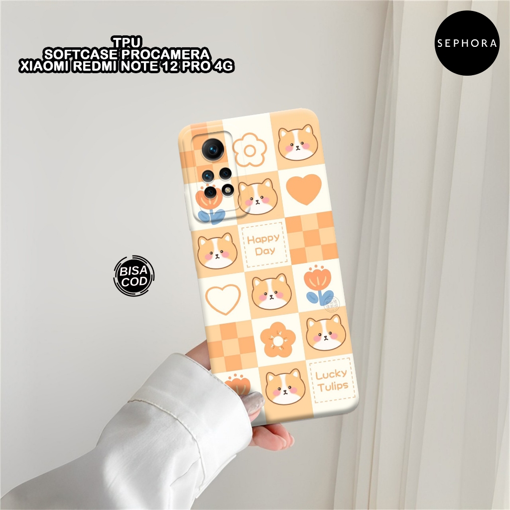 Case Xiaomi Redmi Note 12 Pro 4G - Sephora - Fashion Case Lucu - Softcase Xiaomi Redmi Note 12 Pro 4