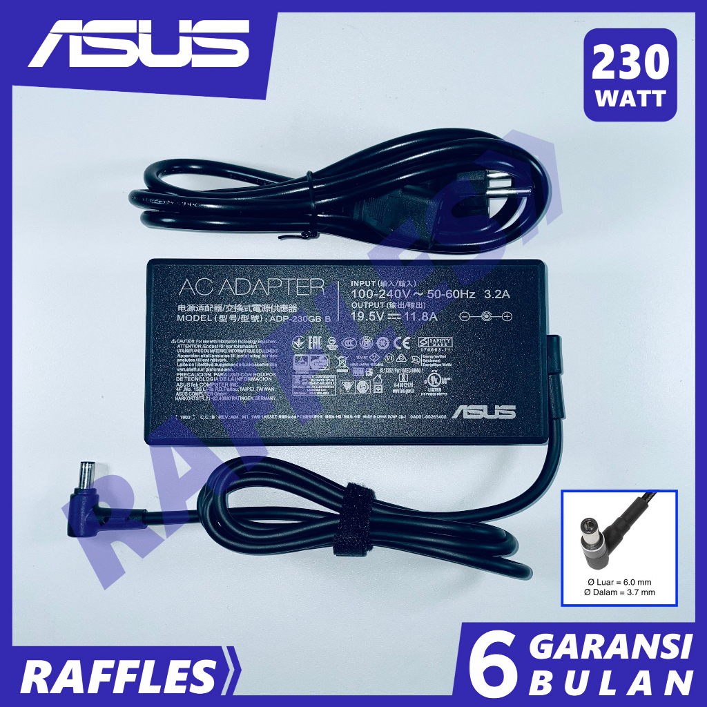 Adaptor Charger Asus Zenbook Pro Duo 15 OLED UX581 UX581G UX581GV UX581L UX581LV