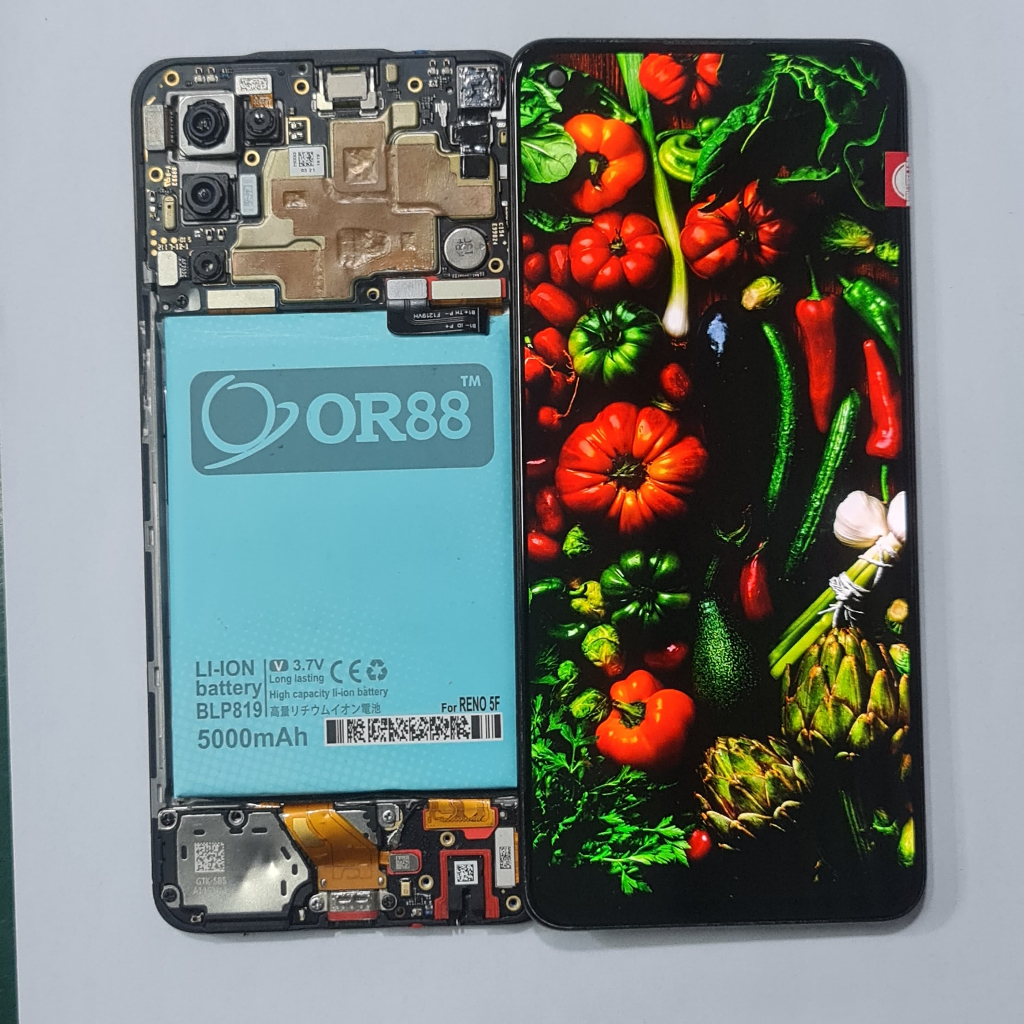 LCD OPPO RENO 5 4G/5G / RENO 6 4G/5G ORIGINAL SECOND COPOTAN 2ND - MINUS